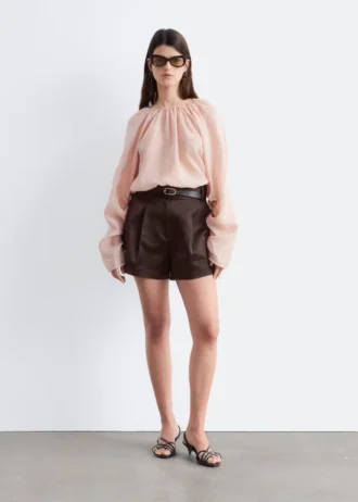 A-linje satengshorts