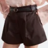 A-linje satengshorts