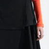 Asymmetrisk midiskjørt