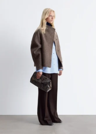 Asymmetrisk ulljakke