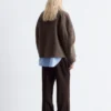 Asymmetrisk ulljakke Asymmetrisk ulljakke