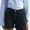 Avslappede denimshorts