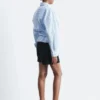Avslappede denimshorts
