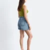 Avslappede denimshorts