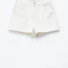 Avslappede denimshorts