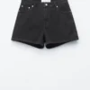 Avslappede denimshorts