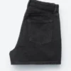Avslappede denimshorts