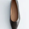 Ballerinasko i skinn