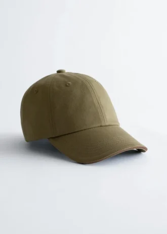 Baseballcap i bomullstwill Baseballcap i bomullstwill