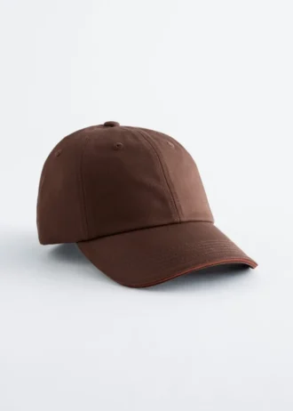 Baseballcap i bomullstwill Baseballcap i bomullstwill