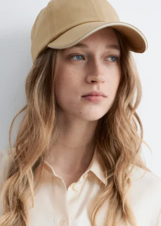 Baseballcap i bomullstwill Baseballcap i bomullstwill