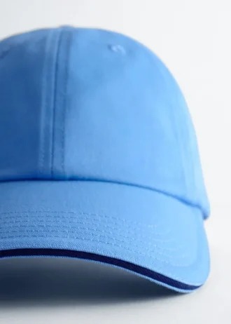 Baseballcap i bomullstwill Baseballcap i bomullstwill