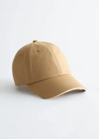 Baseballcap i bomullstwill Baseballcap i bomullstwill