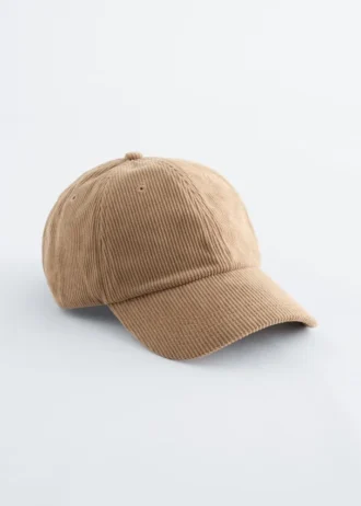 Baseballcap i kordfløyel Baseballcap i kordfløyel