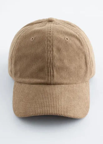 Baseballcap i kordfløyel Baseballcap i kordfløyel