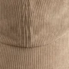 Baseballcap i kordfløyel