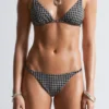 Bikini-truse med spenne