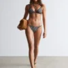 Bikini-truse med spenne