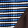 Bikinibukser med ribbestrikk og kontrastkant