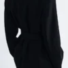 Blazer med skjerf i ull Blazer med skjerf i ull