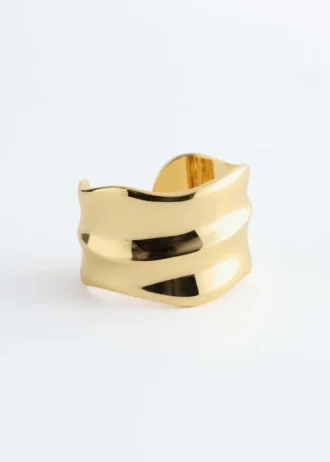 Bølget mansjettarmbånd