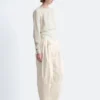 Bluse med rynket belte Bluse med rynket belte