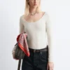 Bodysuit med rund hals Bodysuit med rund hals