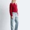Børstet strikket Cardigan Børstet strikket Cardigan