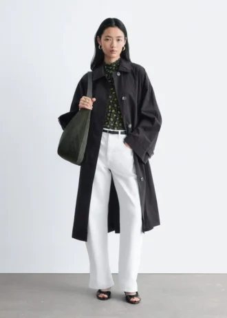Car Coat med belte