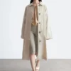 Car Coat med belte Car Coat med belte