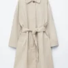 Car Coat med belte Car Coat med belte