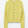 Cardigan i alpakablanding