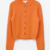 Cardigan i alpakablanding