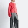 Cardigan i børstet mohairblanding Cardigan i børstet mohairblanding