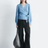Cardigan i merinoull