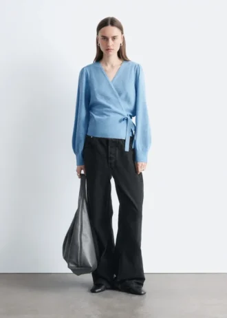 Cardigan i merinoull
