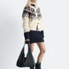 Cardigan i mohairblanding Cardigan i mohairblanding