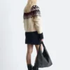 Cardigan i mohairblanding Cardigan i mohairblanding