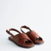 Crossover-sandaler i skinn Crossover-sandaler i skinn