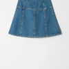 Denim-miniskjørt Denim-miniskjørt