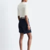 Denimshorts med høy midje Denimshorts med høy midje