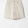 Denimshorts med vid ben Denimshorts med vid ben