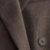 Dobbeltradet ullblazer