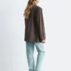 Dobbeltradet ullblazer