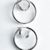 Doble hoop-Øredobber Doble hoop-Øredobber