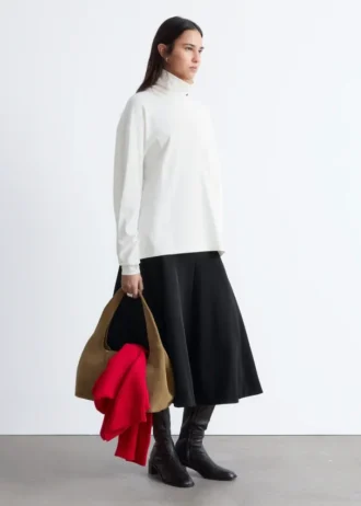 Dolman-ermet turtleneck