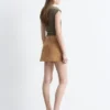 Drapert jersey-top