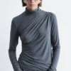 Drapert turtleneck-top Drapert turtleneck-top
