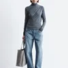 Drapert turtleneck-top Drapert turtleneck-top