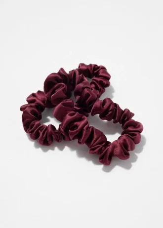 Duo Silk Scrunchie Set